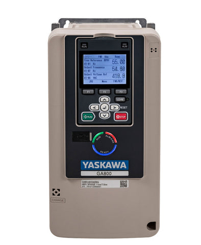 Yaskawa GA80U2415ABM 150 HP 240V 1 Phase Variable Frequency Drive - 415A Output