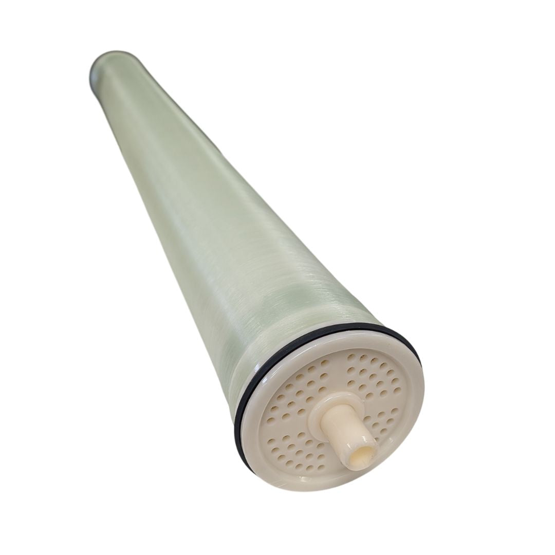 O-ring end of 4" x 40" Reverse Osmosis Membrane