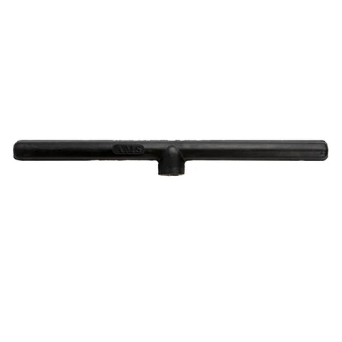 AMS 406.04 18" Rubber-Coated Cross Handle - 5/8" Thread Connection