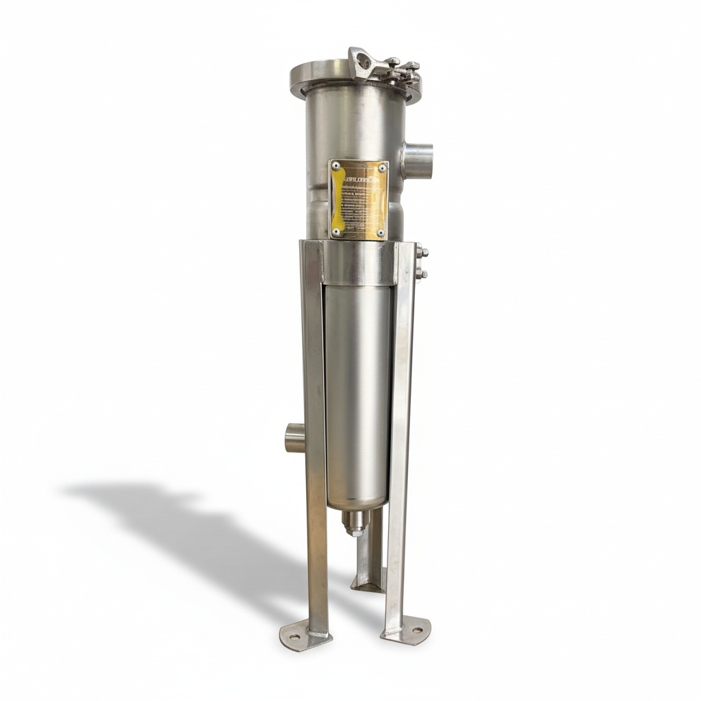 Stainless Steel Bag Filter Housing, 1