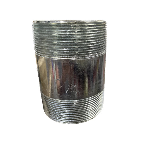 BMI 4 Inch x 6 Inch Galvanized Pipe Nipple, 150#, UL/FM