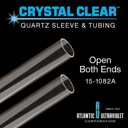 Crystal Clear Replacement Quartz Sleeve & Tubing For Sanitron S2400C & Up, 15-1082A