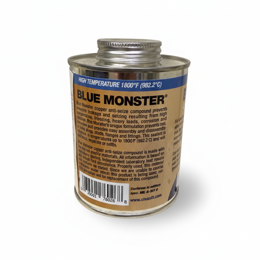 Blue Monster 76026 1 Pint (16 Oz.) Copper Anti-Seize Lubricant