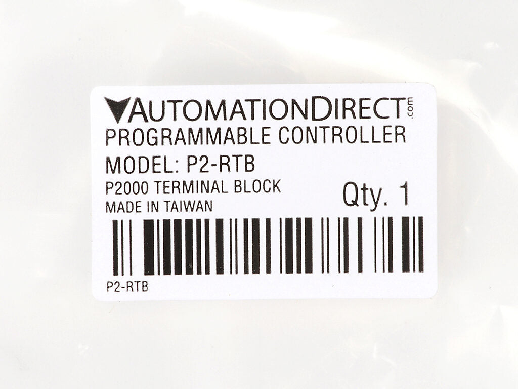 Automation Direct P2-RTB Productivity2000 18 Pin Screw Type Terminal B