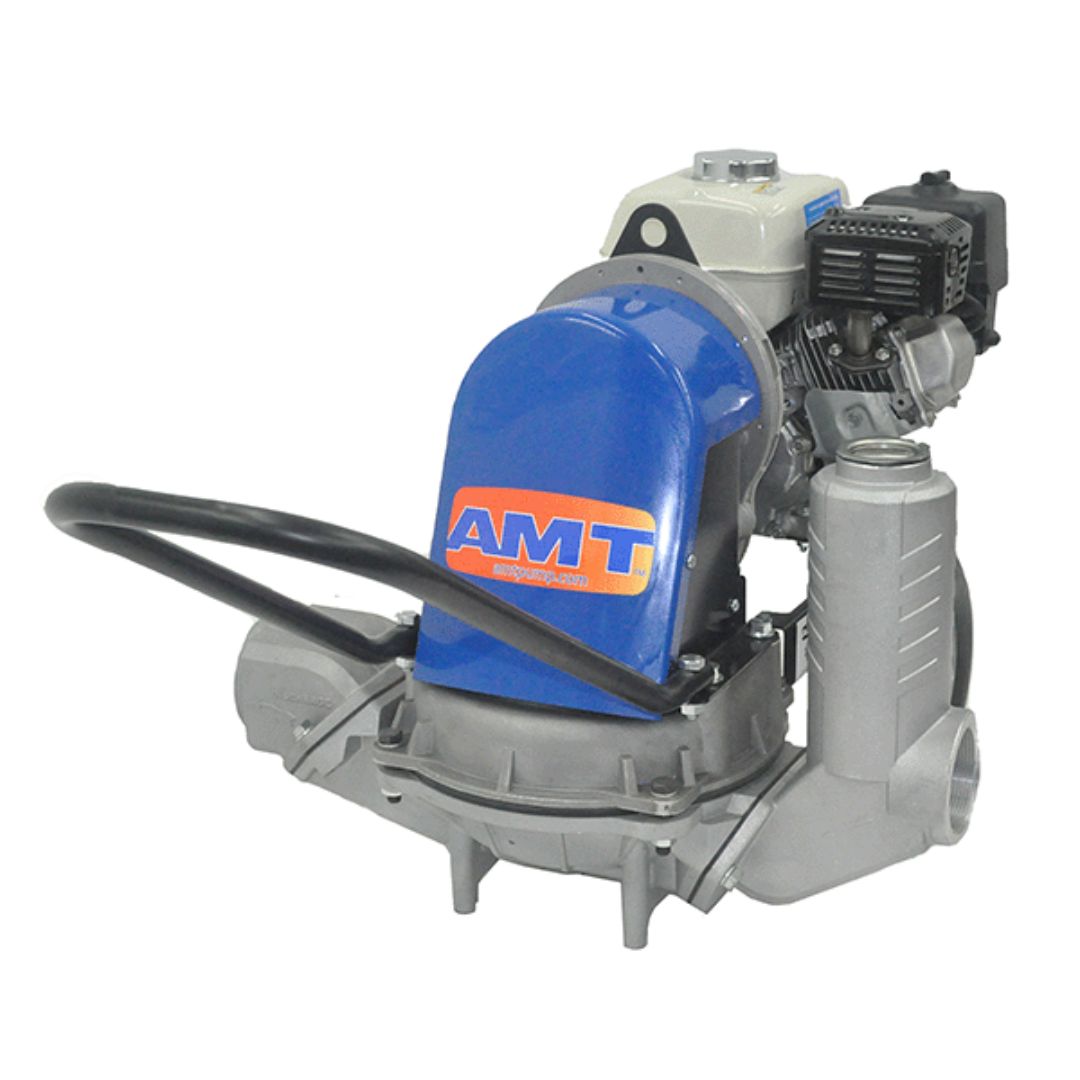 AMT 338T-96 2 Inch Self Priming Diaphragm Pump, 1.5 HP 3 Phase Electric