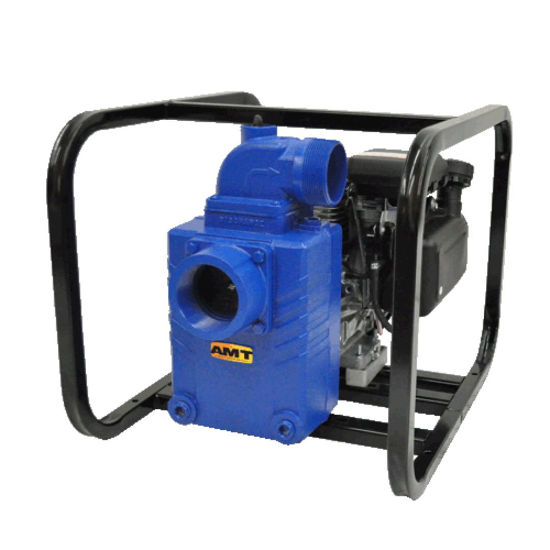 AMT 3391-V5 3 Inch Solids Handling Pump, 8 HP,  Honda GX270 Motor