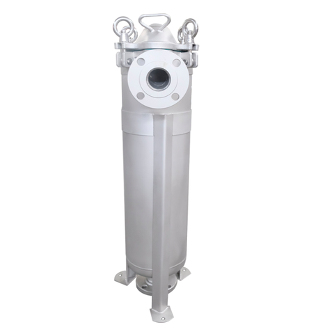 PRM #2 304 Stainless Steel Top Loading Bag Filter Housing, 2 Inch Flange In/Out, 250 psi