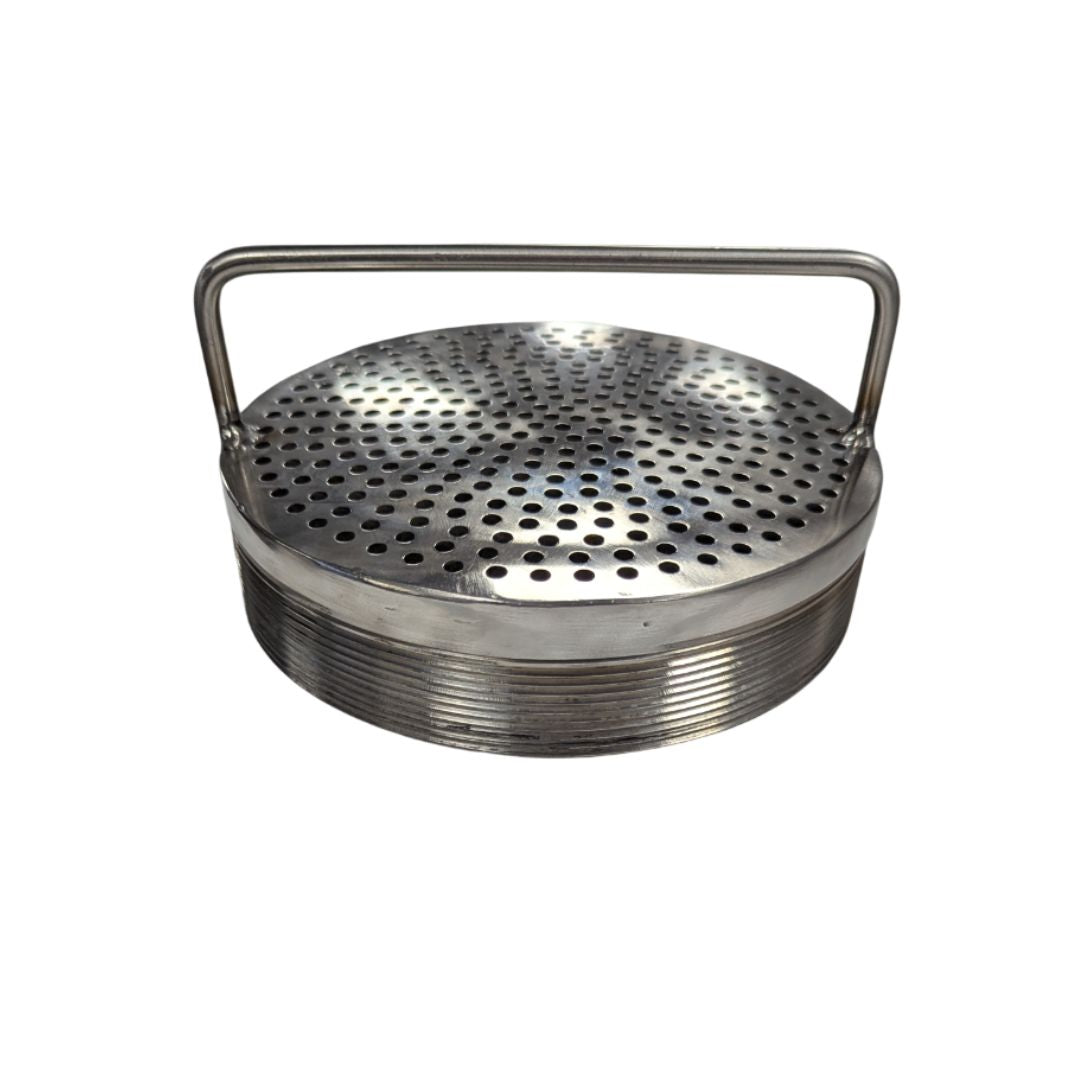#2 Size 304 Stainless Steel Mesh Media Basket Strainer - 80 Mesh