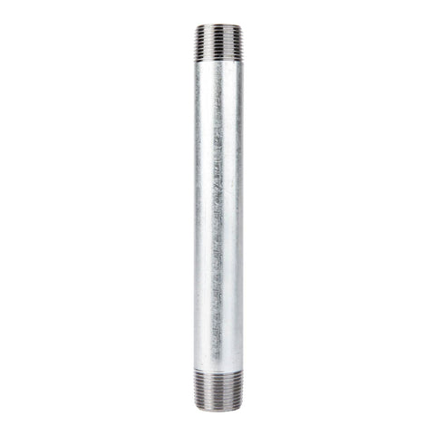 BMI 3/4 Inch x 8 Inch Galvanized Pipe Nipple, 150#, UL/FM