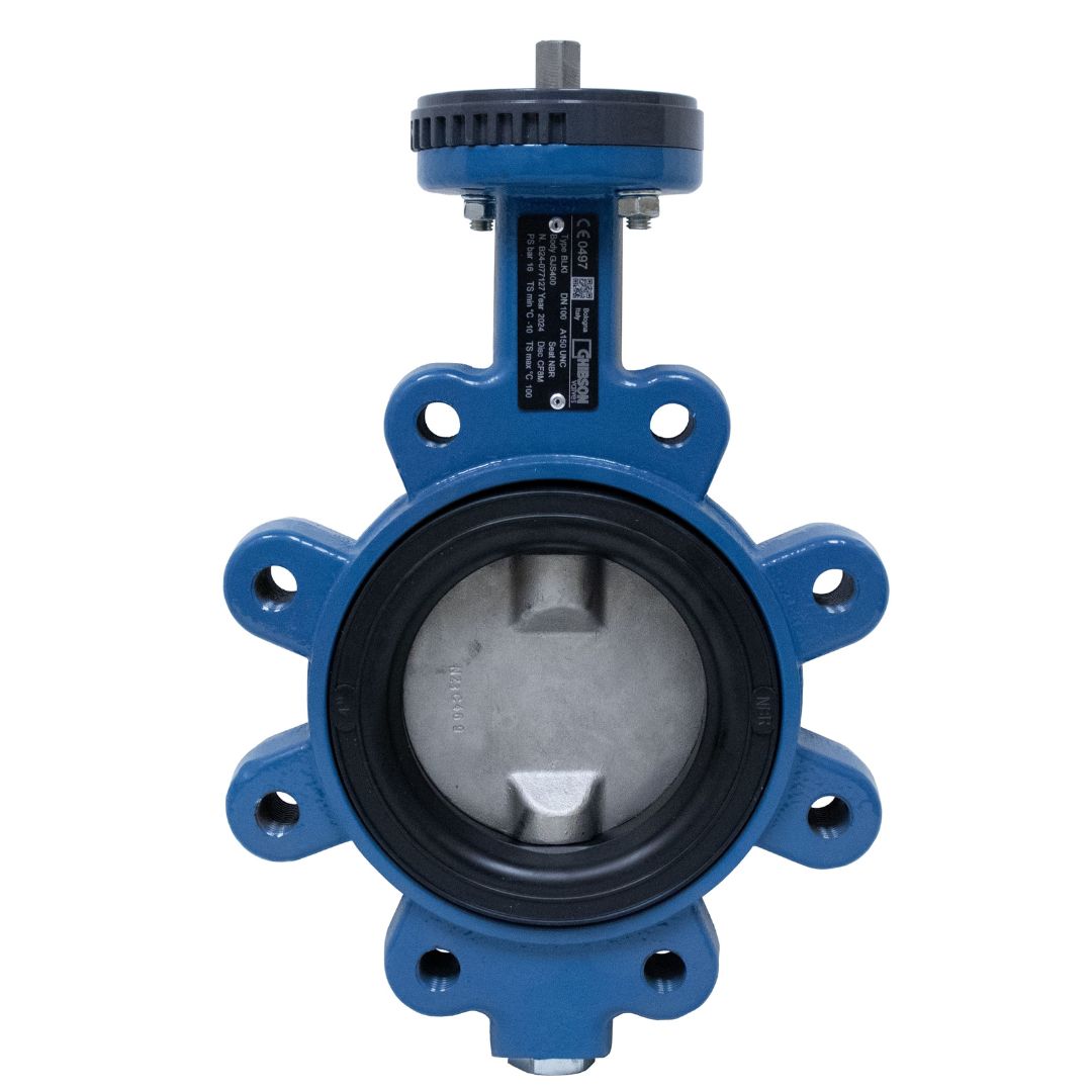 Bare Stem Butterfly Valve by Ghibson