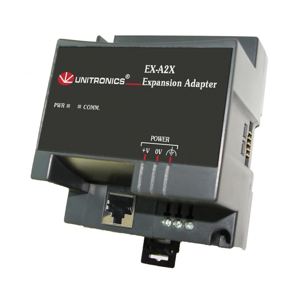 Unitronics EX-A2X Local Expansion Adapter, 12/24vdc, Isolated Supplied