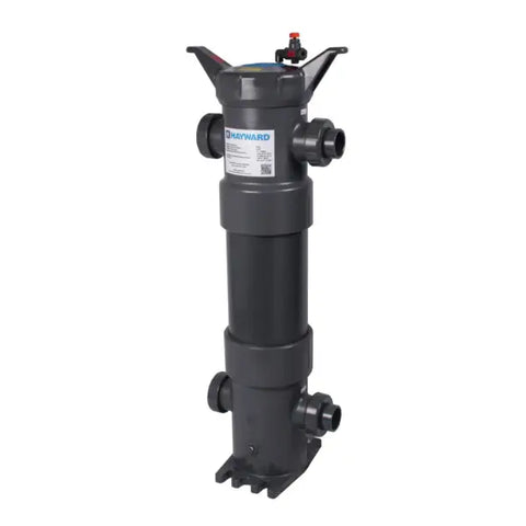 Hayward FLV Series 1-1/4 Inch PVC #2 Bag Filter Housing, True Union Socket/threaded End Connection, FPM Seals