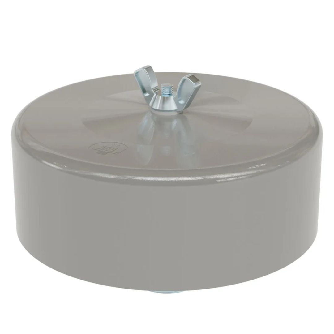 Solberg FS-14P-100 compact filter silencer top view