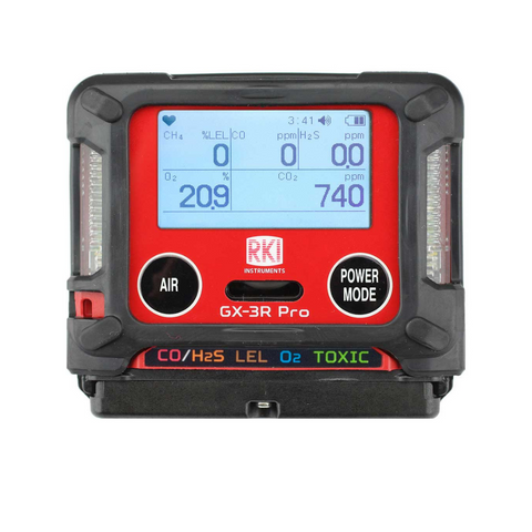 RKI Instruments GX-3R Pro Gas Monitor, 72-PAC-C