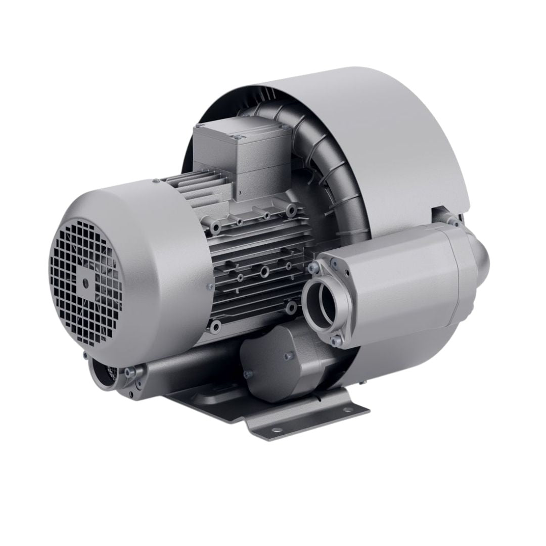 Republic HRC400 Series Regenerative Blower Rear Side View