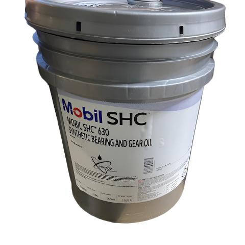 Mobil Oil SHC630 Full Synthetic PD Blower Oil, ISO VG 220 Grade, 5 Gallon