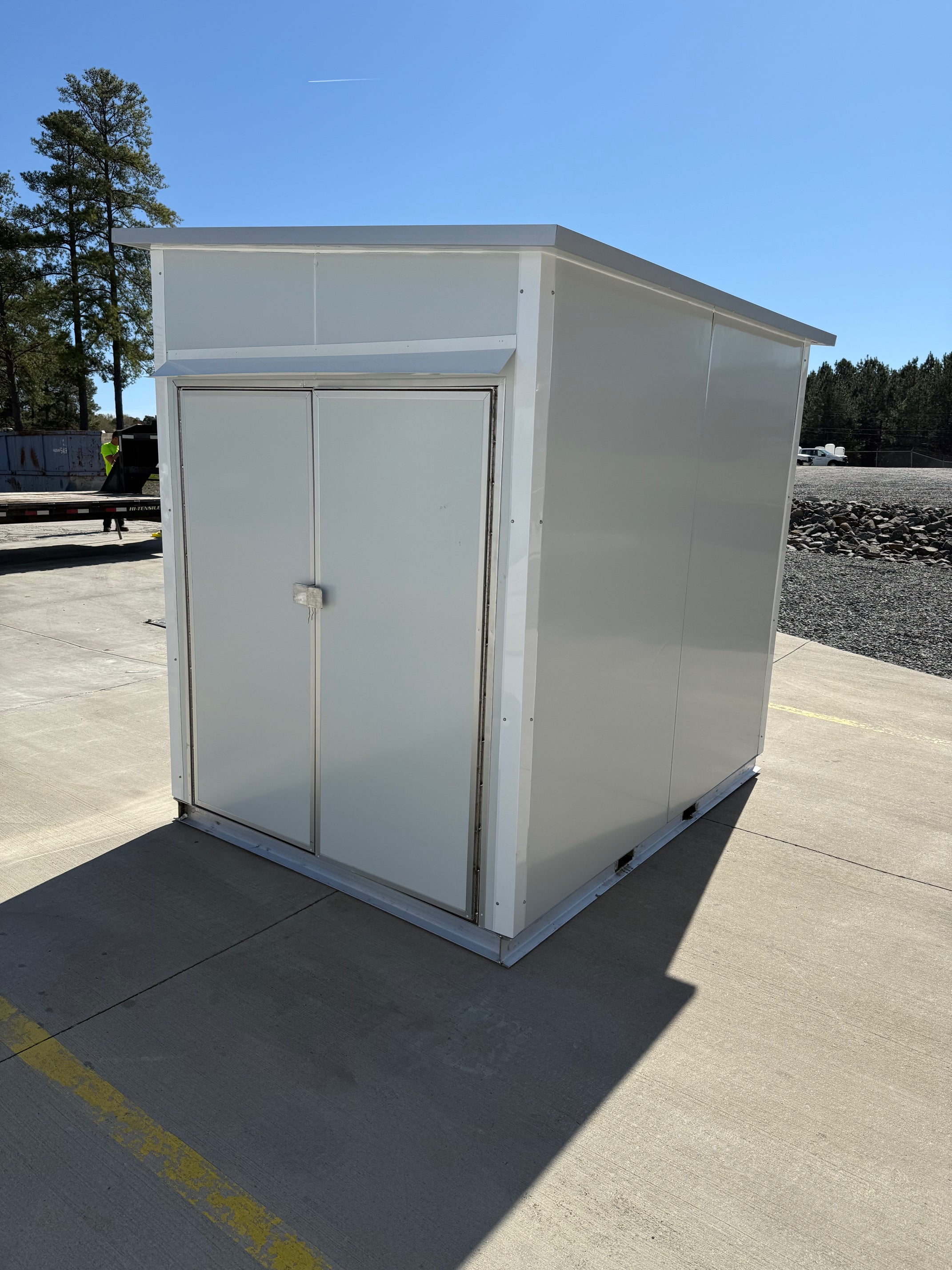 Customized Foam Core Panel Insulated Enclosures, Aluminum Skid/Frame