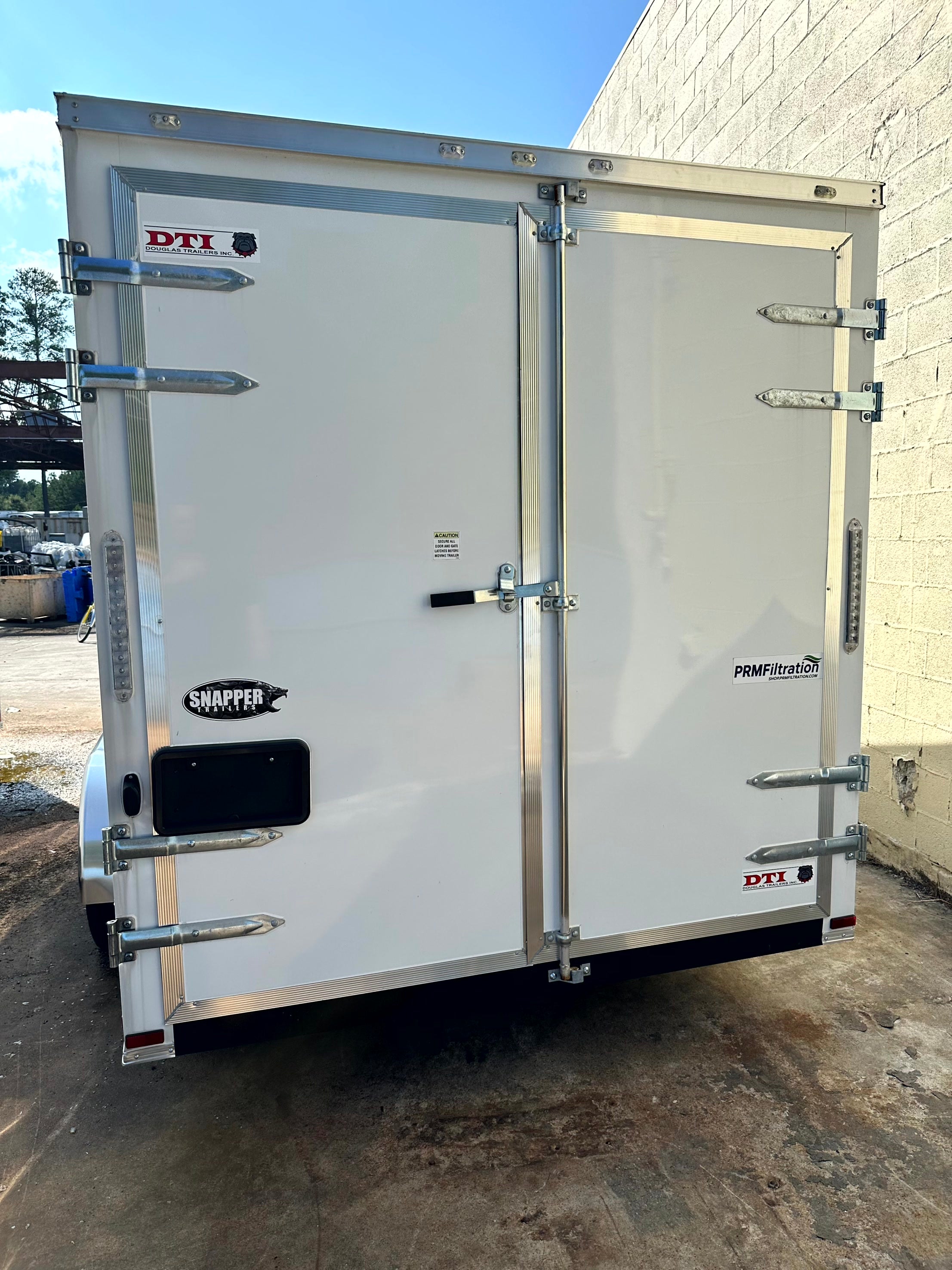 2023 Douglas Trailers 7'x16' Tandem Axle Enclosed Trailer