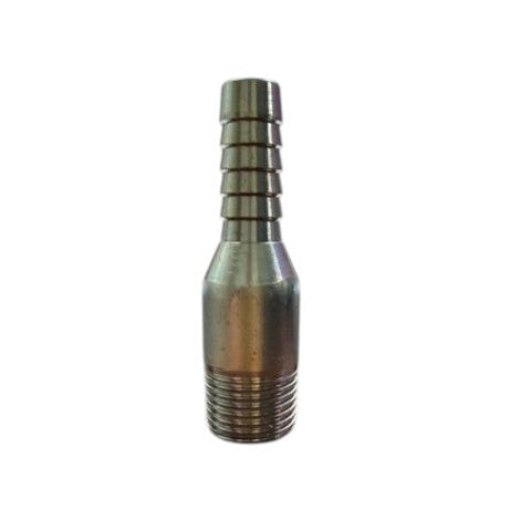 Galvanized King Nipple, 1/2 Inch MNPT Thread X Hose Barb