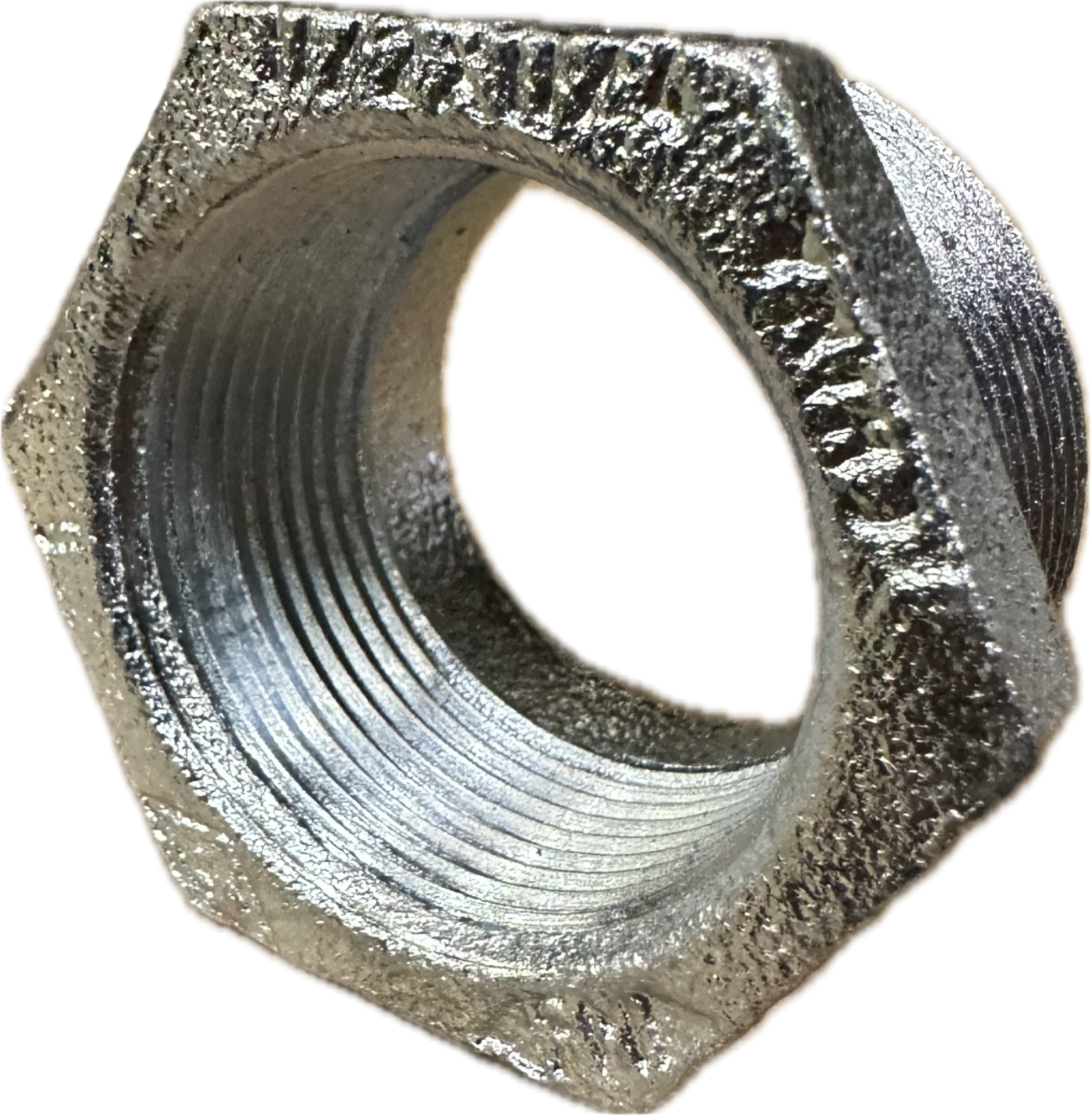 BMI 1-1/2" x 1-1/4" Galvanized Reducing Bushing, UL/FM