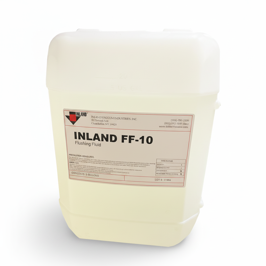 Inland FF-10 Flushing Fluid for Oil Sealed Liquid Ring Pumps, 5 Gallons