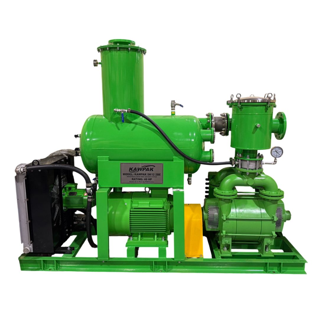 40 HP KAWPAK Liquid Ring Pump System