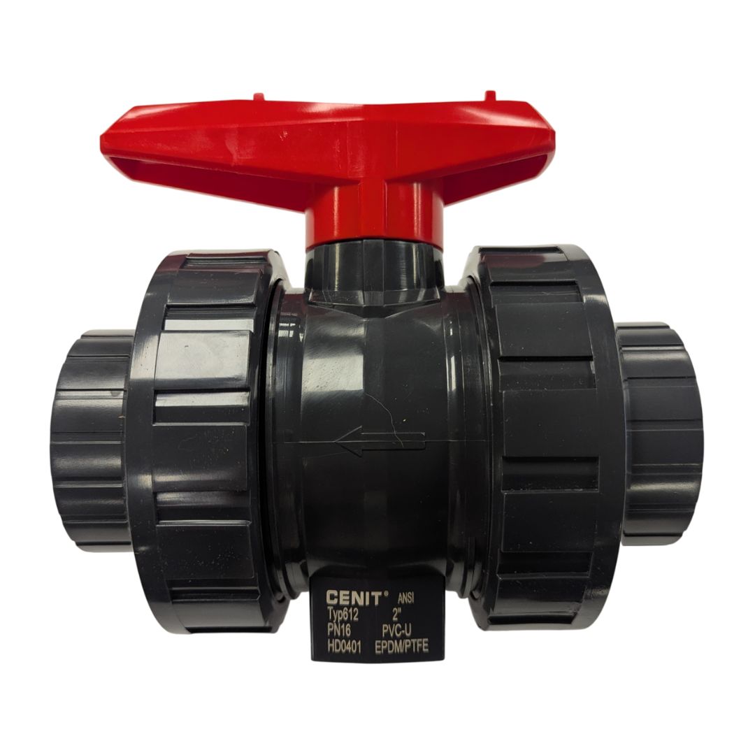 Cenit 2 Inch schedule 80 PVC true union ball valve