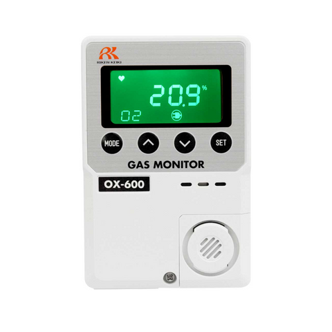 RKI Instruments 72-1004 OX-600 Stand Alone Oxygen Monitor - Battery Operated