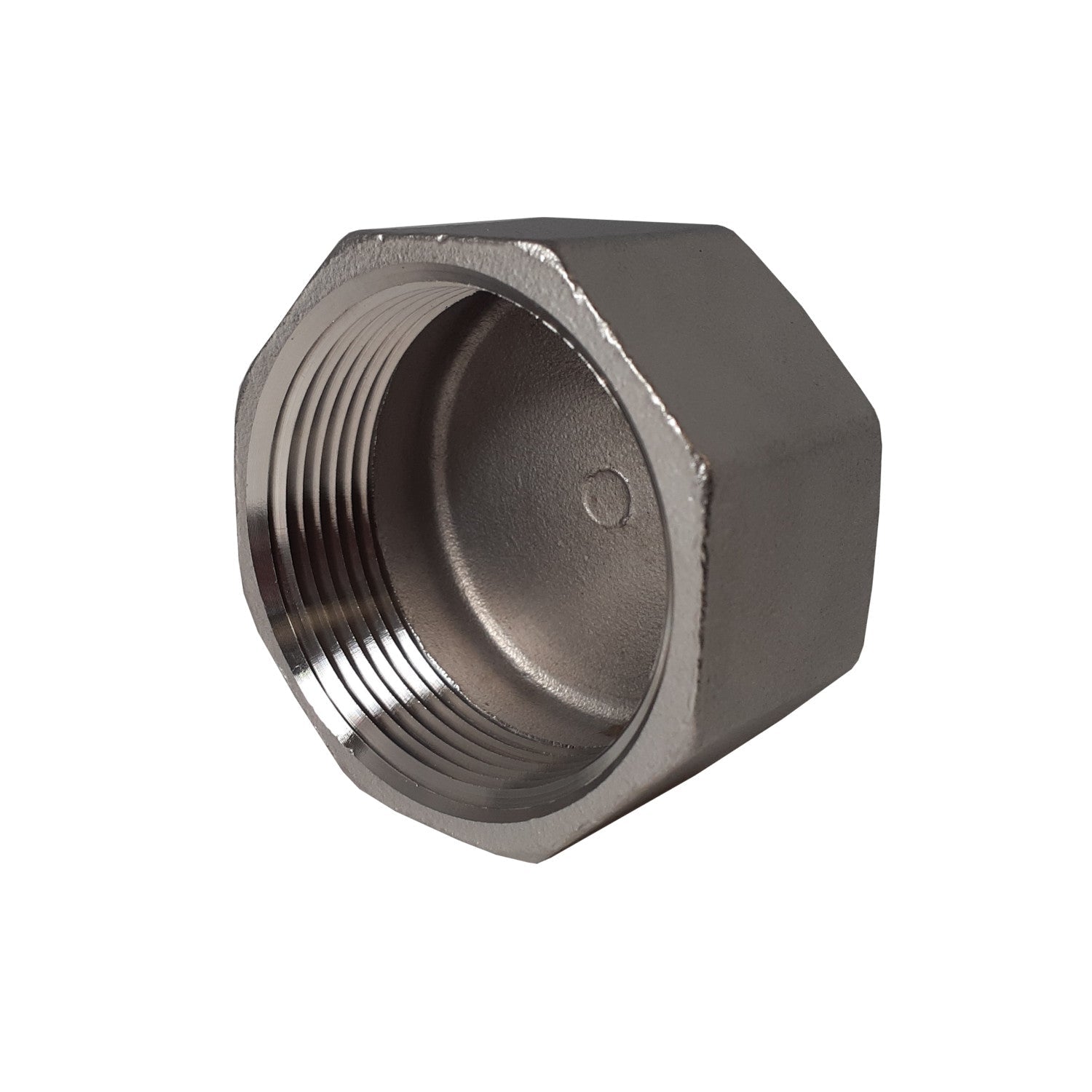 3/4 Inch NPT Threaded Stainless Steel Cap, 304 SS, 150#