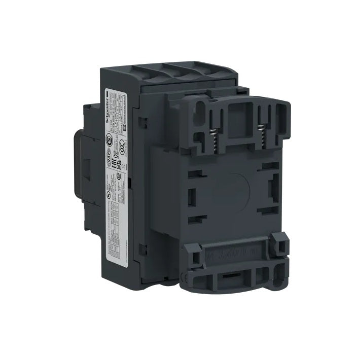 Schneider LC1D25G7 3NO IEC Contactor, TeSys Deca, 25A, 3 Phase, 120 VAC 50/60Hz Coil, Non-Reversing, Screw Clamp Terminals