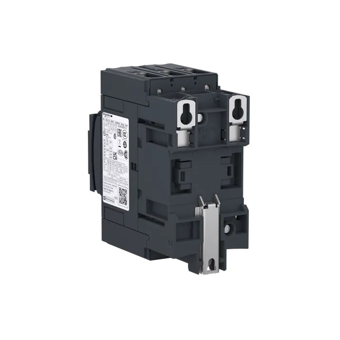 Schneider LC1D50AG7 3NO Contactor, TeSys Deca, 50A, 3 Phase, 120 VAC 60Hz Coil, Screw Clamp Terminals