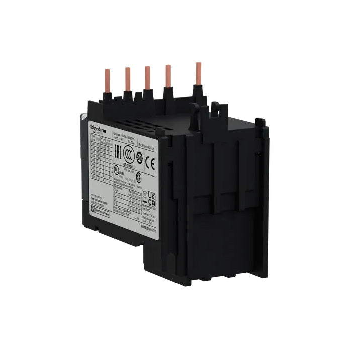 Schneider LR2K0312 Thermal Overload Relay, TeSys K, 3.7 to 5.5 Amp