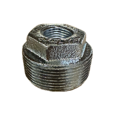 BMI 1-1/2" x 1/2" Galvanized Reducing Bushing, UL/FM