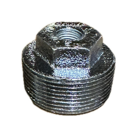 BMI 1-1/4" x 1" Galvanized Reducing Bushing, UL/FM