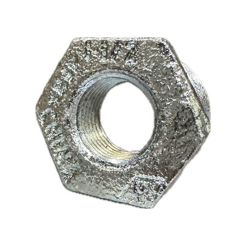 BMI 1" x 3/4" Galvanized Reducing Bushing, UL/FM