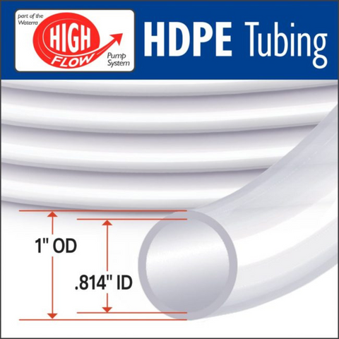 Waterra HDPE High Flow Tubing