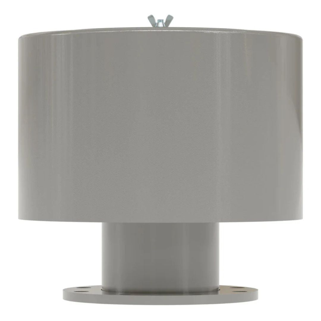 Solberg Compact Filter Silencer With Standard Filter, Flanged, FS-275P-400F