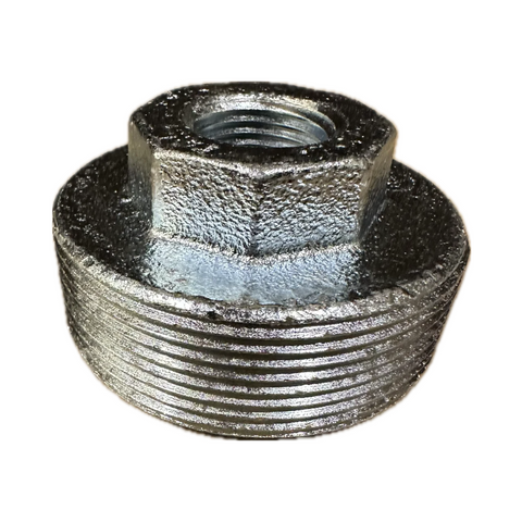 BMI 2" x 1/2" Galvanized Reducing Bushing, UL/FM