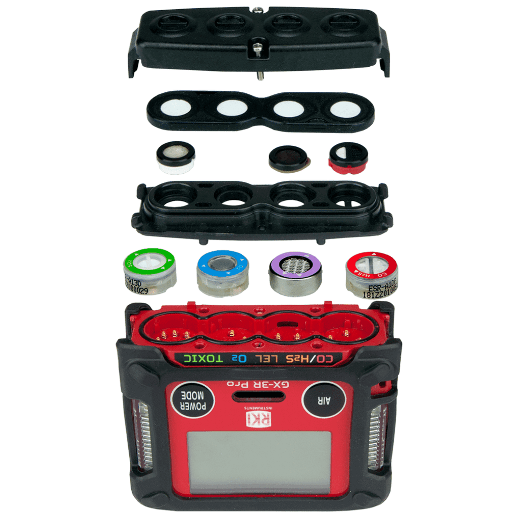 Rki Instruments RKI Instruments GX-3R Gas Monitor Bundle with Pump and Case, 72-RA-C-5
