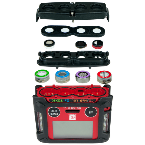 RKI Instruments GX-3R Pro Gas Monitor Bundle, 72-PAX-C-56