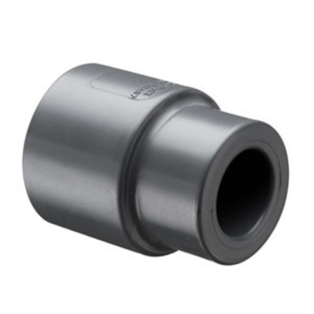 Spears 829-292 Sch 80 PVC Bell Reducer, 2-1/2