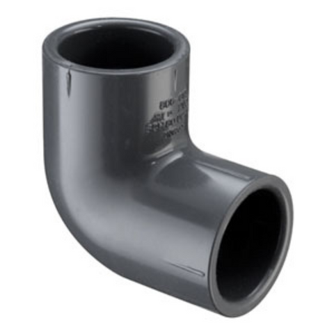 Spears 806-020 Sch 80 PVC 2 Inch 90 Deg. Elbow, Socket