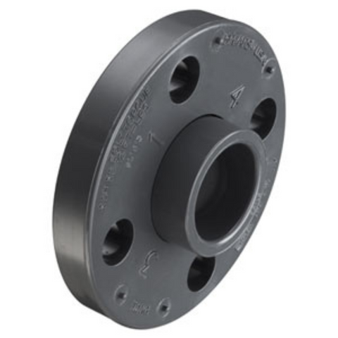 Spears 854-020 Sch 80 PVC 2 Inch Van Stone Flange, Flange X Socket