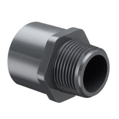 Spears 836-007 Sch 80 PVC 3/4 Inch Male Adapter, Socket X MNPT