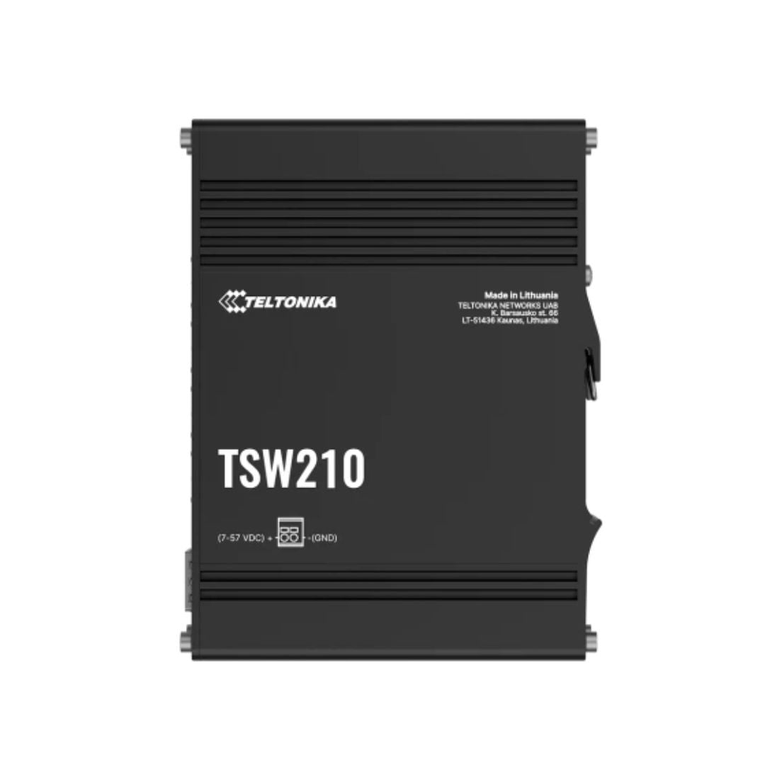 Teltonika TSW210 Industrial Gigabit 8 Port Ethernet Switch With 2 SFP