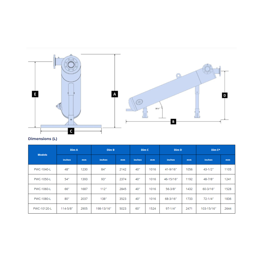 Lakos Filtration PWC Municipal Separators