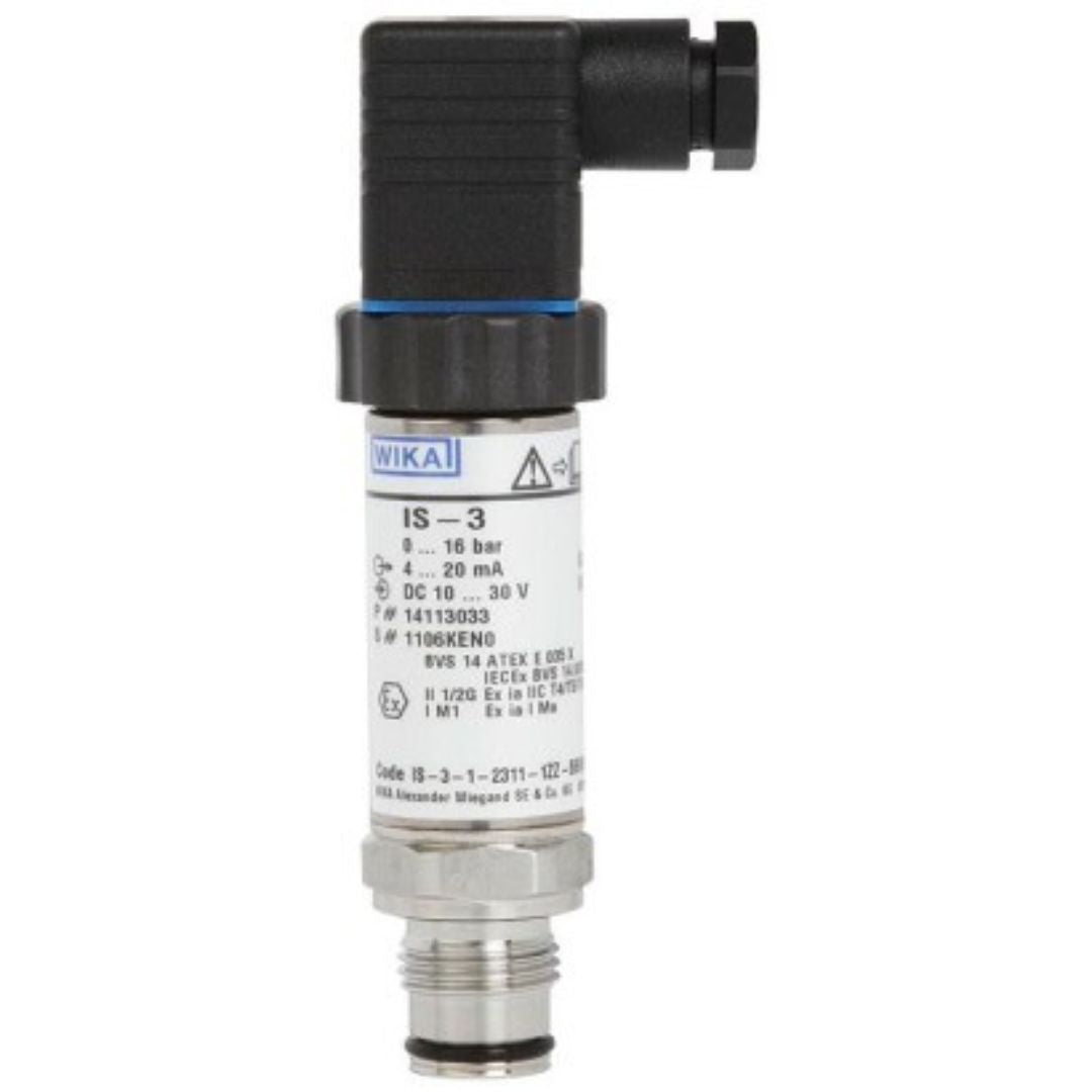 WIKA IS-3 Intrinsically Safe Pressure Transmitter