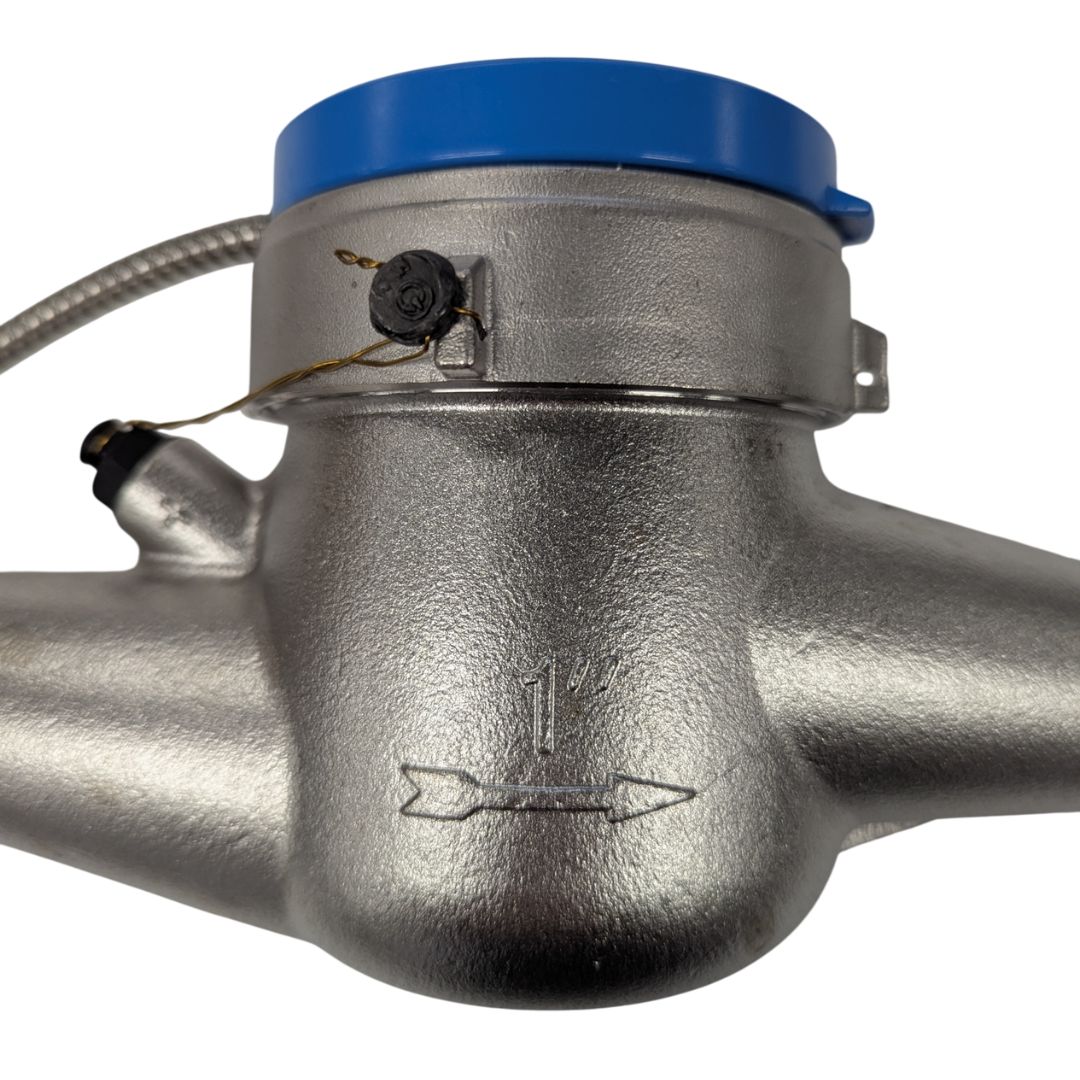 1" NSF Certified Stainless Steel Totalizing Water Meter