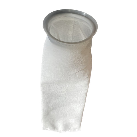 #2 Size 100 Micron Liquid Filter Bags, Polyester Felt, Polypropylene Ring