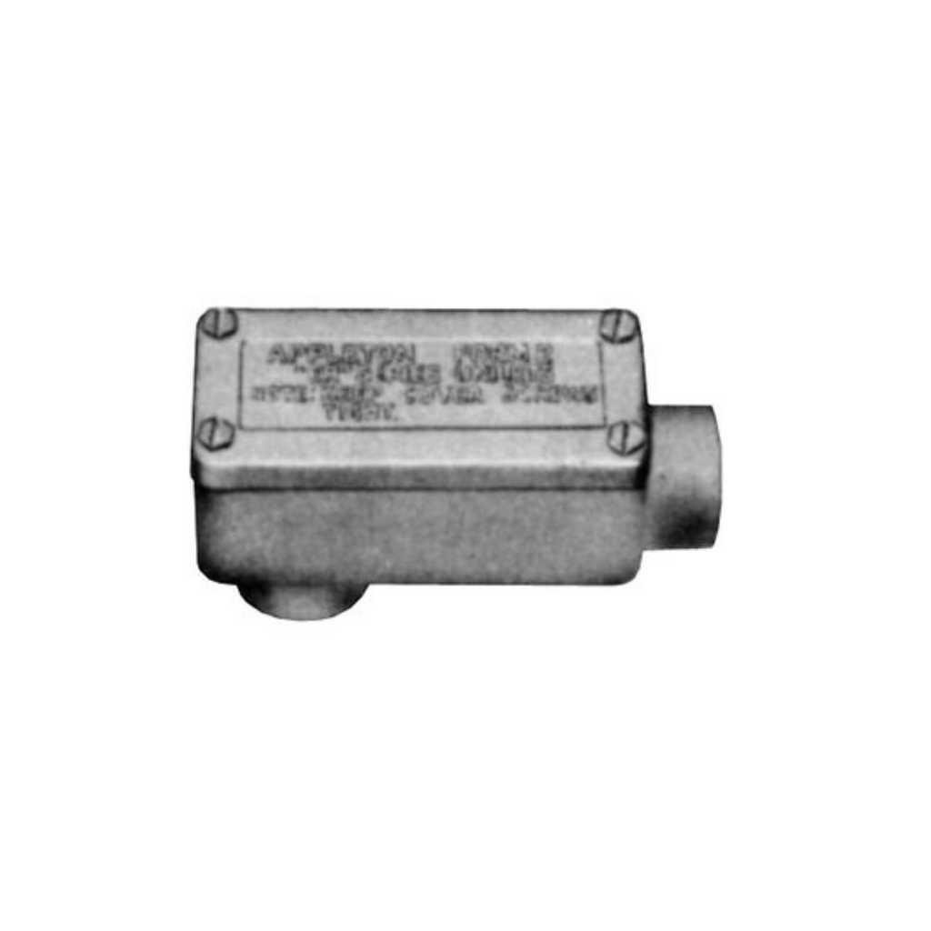 Appleton ERLB75 3/4 Inch Explosion Proof LB Outlet Box